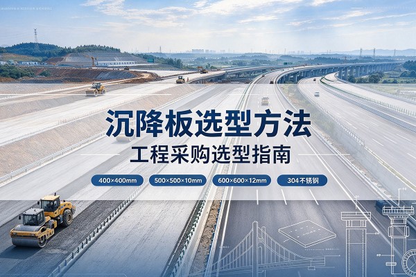 临猗沉降板选择方法