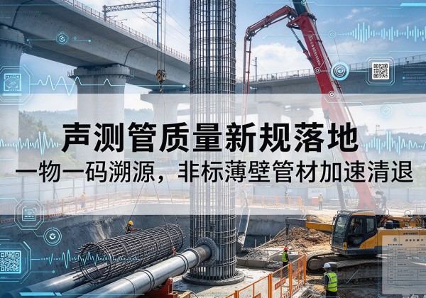 临猗声测管质量新规落地，一物一码溯源，非标薄壁管材加速清退