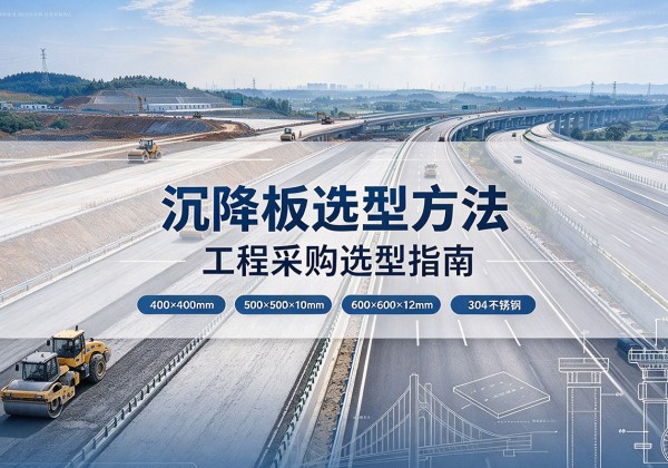 临猗沉降板选择方法